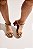 SORAIA - SANDÁLIA FEMININA SALTO BAIXO CAMEL - Imagem 7