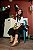KYLIE - TAMANCO ANABELA FEMININO TIRAS DE VINIL BEGE - Imagem 2