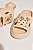 ANIAH - CHINELO BABUCHE FEMININO COM APLIQUES OFF WHITE - Imagem 3