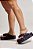 PRÉ VENDA | SAKURA - CHINELO FLATFORM POÁ TIRAS PUFFER PRETO E BRANCO - Imagem 7