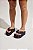 PRÉ VENDA | SAKURA - CHINELO FLATFORM POÁ TIRAS PUFFER PRETO E BRANCO - Imagem 6