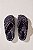 PRÉ VENDA | SAKURA - CHINELO FLATFORM POÁ TIRAS PUFFER PRETO E BRANCO - Imagem 3