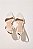 PILAR - SANDÁLIA FEMININA SALTO ALTO OFF WHITE - Imagem 3