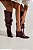 GAIA - BOTA FEMININA CANO LONGO SLOUCH BORDÔ - Imagem 5