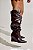 GAIA - BOTA FEMININA CANO LONGO SLOUCH MARROM - Imagem 2