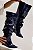 GAIA - BOTA FEMININA CANO LONGO SLOUCH AZUL ESCURO - Imagem 3