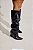 GAIA - BOTA FEMININA CANO LONGO SLOUCH PRETO - Imagem 2