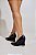 SÂMIA - SCARPIN FEMININO SALTO ANABELA PRETO - Imagem 7
