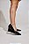 SÂMIA - SCARPIN FEMININO SALTO ANABELA PRETO - Imagem 5
