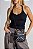 AGNES - BOLSA FEMININA METALASSÊ LATERAL PRETA - Imagem 5