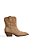 RUBIA - BOTA FEMININA CANO BAIXO COUNTRY COURO BEGE - Imagem 1