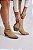 RUBIA - BOTA FEMININA CANO BAIXO COUNTRY COURO BEGE - Imagem 6