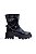 NAMU - BOTA FEMININA BIKER CANO CURTO TRATORADA PRETA - Imagem 1