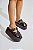 AURA - CLOG FEMININO PLATAFORMA MARROM - Imagem 4