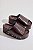 LARA - TAMANCO FEMININO FLATFORM CROCO MARROM - Imagem 4