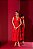Vestido Longuete Ketlin Vermelho - Imagem 1