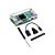 Kit Raspberry Pi Zero W Case Acrílico - Imagem 1