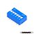 Chave DIP Switch KF1001 Azul 6 Vias 180 - Imagem 2