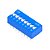 Chave DIP Switch KF1001 Azul 8 Vias 180 - Imagem 1
