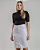Saia Branca Black Jeans - Imagem 1