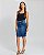 Saia Jeans Secretária Cintura Alta Premium – Black Jeans - Imagem 1