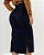 Saia Jeans Midi Moda Evangélica Grace com Cinto - Imagem 3