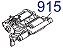 ROLETE ADF PARA Epson WorkForce Pro EM-C8101 - Imagem 1