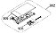 CONJUNTO TAMPA GUIA DO PAPEL DO ADF PARA Epson WorkForce Pro WF-C5810 - Imagem 1