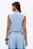 Blusa Linho Azul - Imagem 2