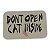 Tapete Decorativo Dont Open Cat Inside  twd - Imagem 6