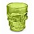 Copo Shot Caveira Skull Dose 50ml - verde limão - Imagem 1