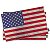 Jogo Americano Bandeira dos Estados Unidos - 2 peças - Imagem 1