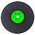 Jogo Americano Disco de Vinil Devious Sampler - verde - Imagem 1