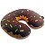 Almofada de Pescoço Rosquinha Donut - chocolate - Imagem 1
