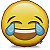 Almofada Emoticon - Emoji Chorando de rir - Imagem 1