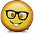 Almofada Emoticon - Emoji Nerd Geek - Imagem 1