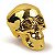 Cofre Crânio - dourado - Imagem 1