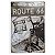 Placa de Metal Route 66 Hi-Way Cafe - 30 x 20 cm - Imagem 1