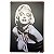 Placa de Metal Decorativa Marilyn Monroe - Imagem 1