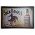 Placa de Metal Decorativa Jack Daniel's Cowboy - Imagem 1