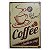 Placa de Metal Coffee Endless Cup - 30 x 20 cm - Imagem 1