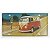 Placa de Metal Decorativa Kombi Califórnia - 30 x 15 cm - Imagem 1