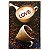 Placa de metal decorativa Retrô Love Coffee - Imagem 1