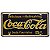 Placa de Metal Decorativa Delicious Coca-Cola - 30,5 x 15,5 cm - Imagem 1
