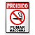 Placa - Proibido fumar maconha - 15 x 20cm - Imagem 1