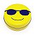 Latinha Emoticon - Emoji Óculos de sol - Imagem 1