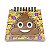 Bloco de Anotações Emoticon - Emoji Cocozinho Poop - Imagem 1