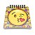 Bloco de Anotações Emoticon - Emoji Beijinho com Amor - Imagem 1