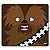 Mouse pad Geek Side Faces - Bacca - Imagem 1