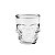 Copo de whisky Caveira Rock Style 265ml em vidro - Imagem 2